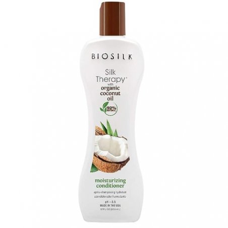 BIOSILK SILK THERAPY WITH COCONUT OIL - MOISTURIZING CONDITIONER 355ml