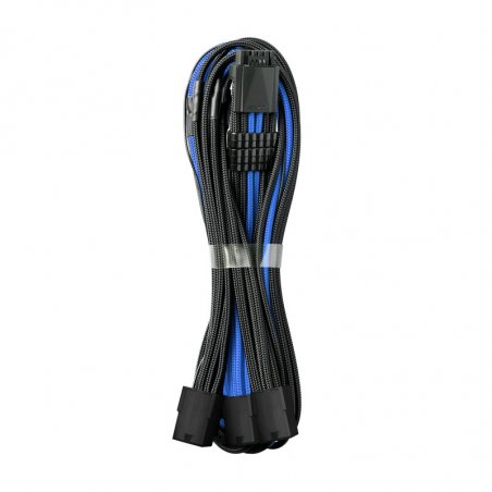 CableMod PRO ModMesh 12VHPWR auf 3x PCI-e Kabel - 45cm, schwarz/blau