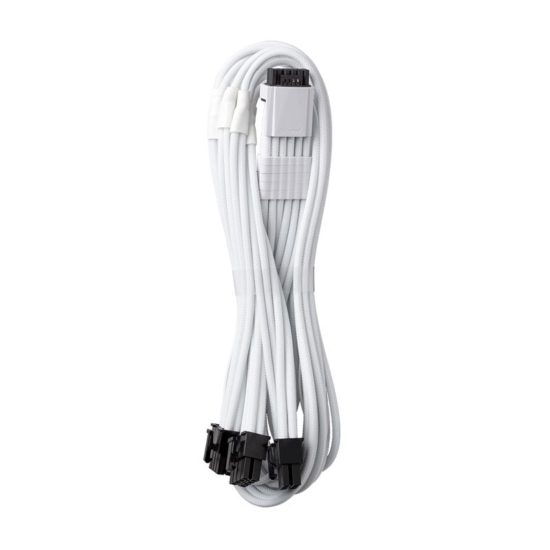 Cablemod PRO ModMesh RT 12VHPWR auf 3x PCI-e Kabel für ASUS/Seasonic/Phanteks - 60cm, weiß