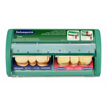 Salvequick - Plaster Disp with 40 Textile Plasters