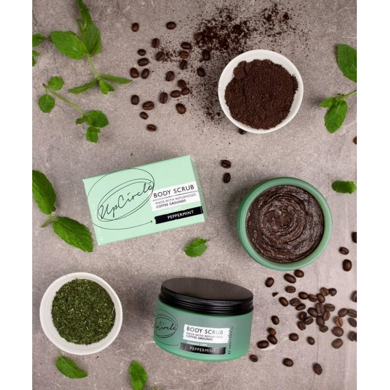 UpCircle Coffee & Peppermint Gommage corporel 220 ml