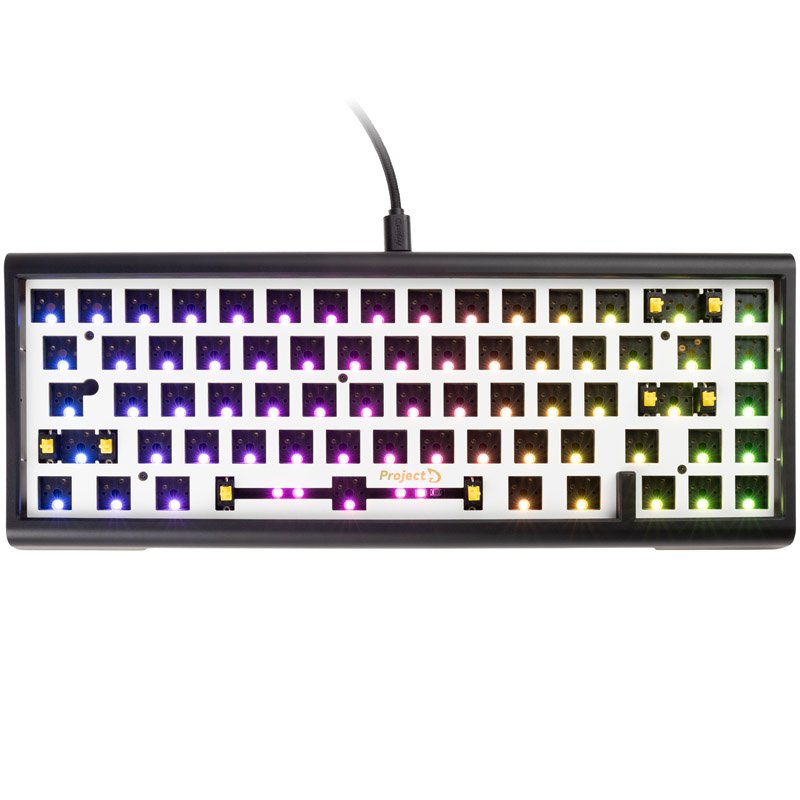 Ducky Tinker 65 Barebone Gaming-Tastatur, RGB - schwarz (ANSI)