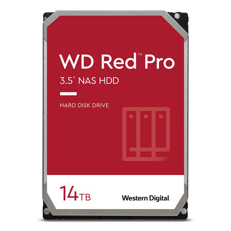 14TB RED PRO 512MB CMR 3.5IN SATA 6GB/S