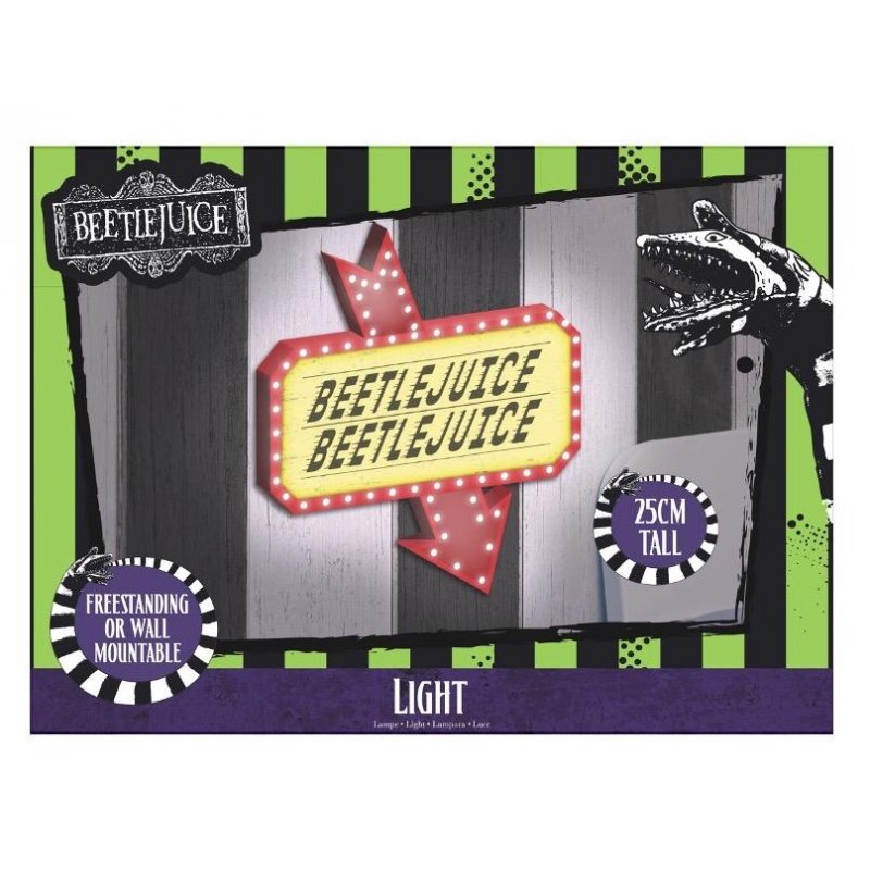 BEETLEJUICE - Beetlejuice - Lampe 25cm