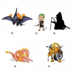 ONE PIECE - WCF Wanokuni Onigashima 10 - Assortiments 12 Figurine 7cm