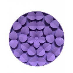 Confetti Dogs - Flower & Leaves Lick Mat 20 x 20 x 2 cm - (PBL6637S)