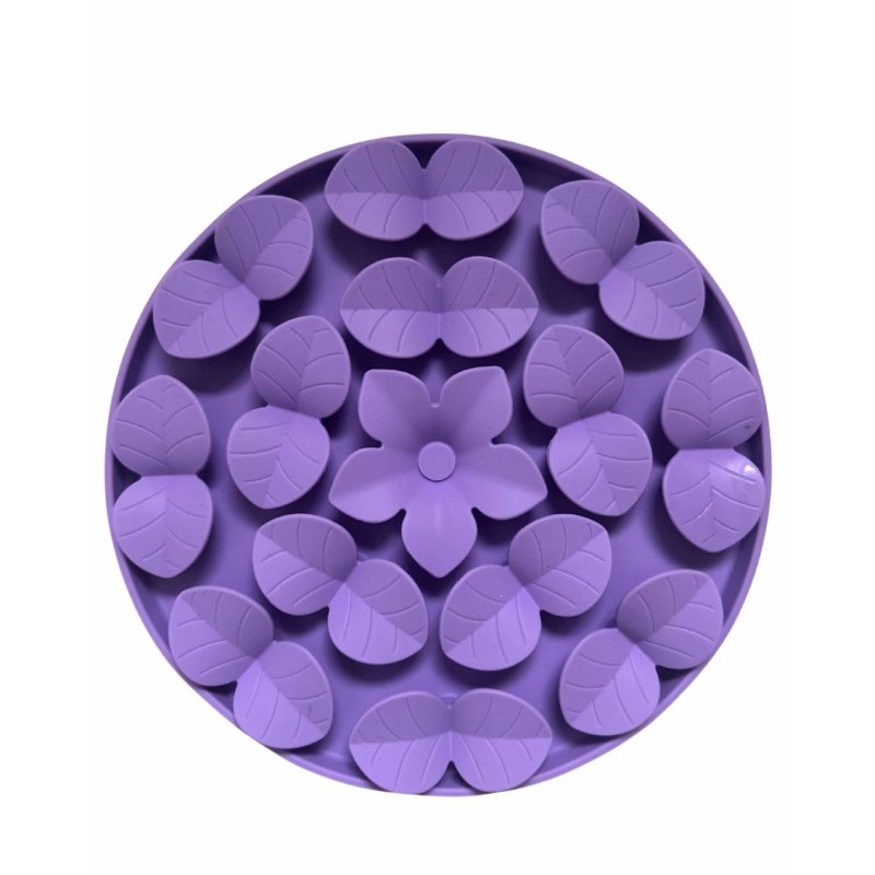 Confetti Dogs - Flower & Leaves Lick Mat 20 x 20 x 2 cm - (PBL6637S)