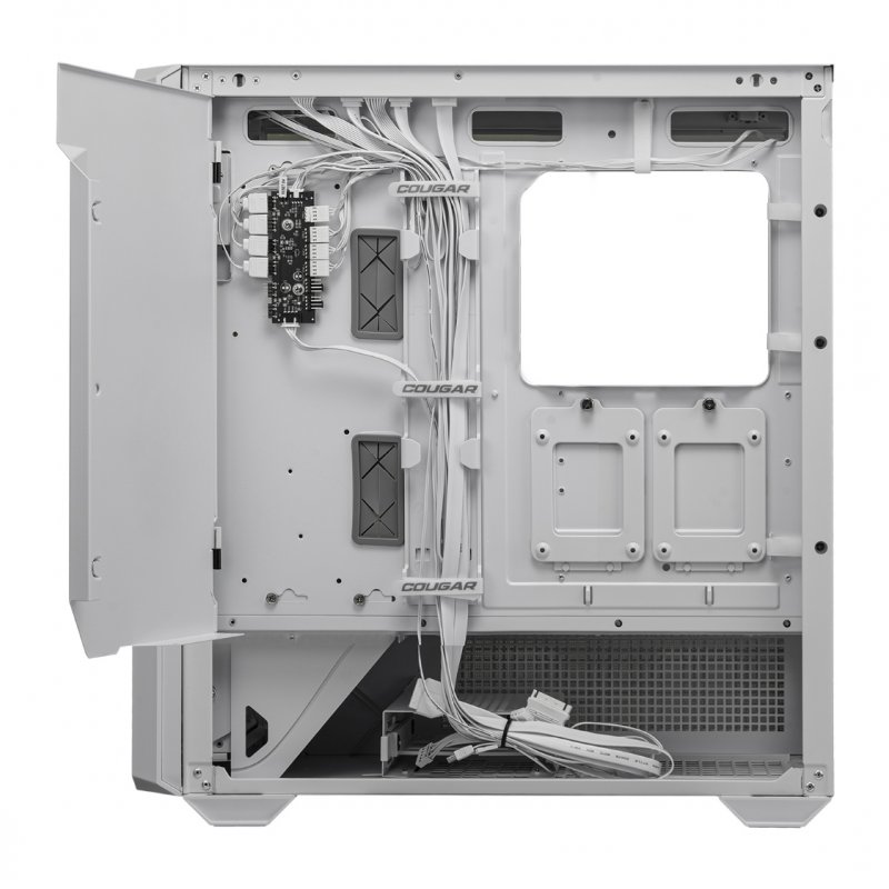 Boitier Moyen Tour ATX Cougar MX600 RGB avec panneaux vitrés (Blanc)
