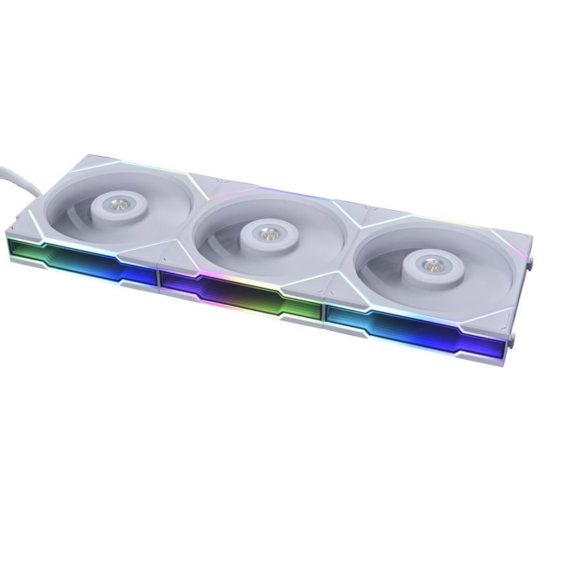 Lian Li UNI FAN TL Series Reverse Blade Lüfter, 3er-Pack inkl. Controller - 120mm, weiß