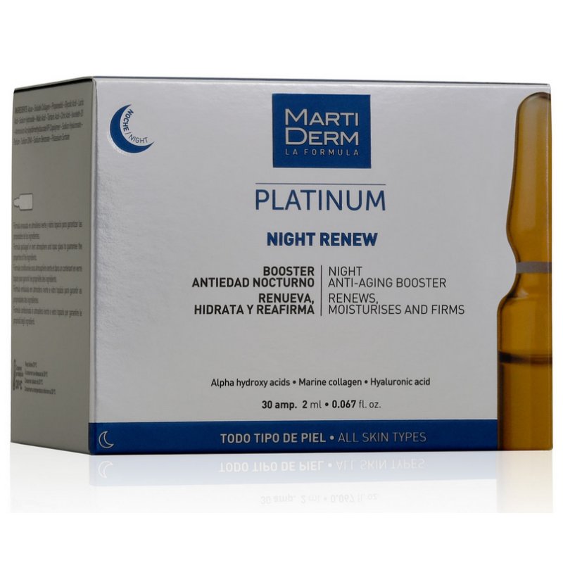 MartiDerm PLATINUM Night Renew 30 ampoules