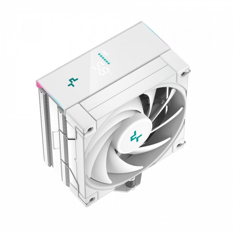 STOCK1 - DeepCool AK400 Digital WH Processeur Refroidisseur d'air 12 cm Blanc 1 pièce(s)