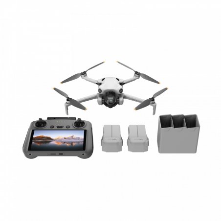 DJI Mini 4 Pro Fly More Combo RC white