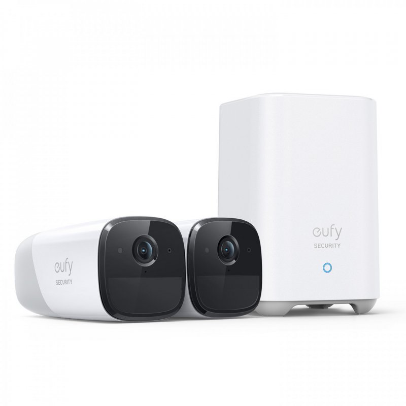 Anker Eufy eufyCam 2 Pro 2 1 Kit Überwachungssystem 2K IP67 white