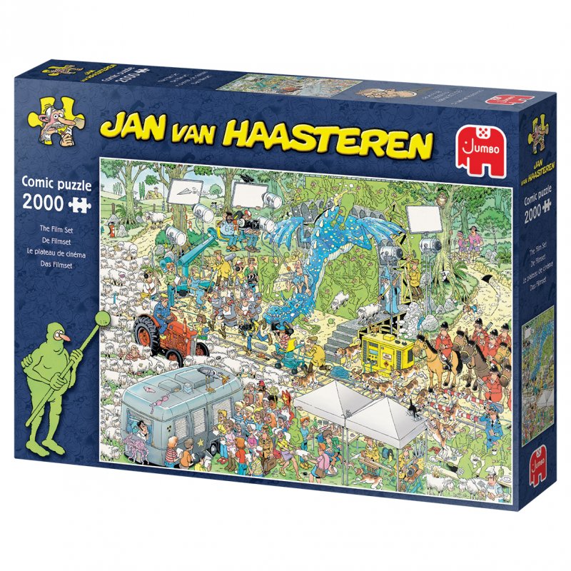 Jan van Haasteren The Film Set 2000 pcs Jigsaw puzzle 2000 pc(s)