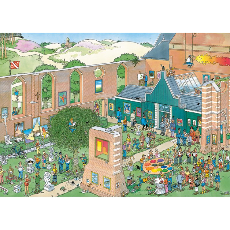 Jumbo Jan van Haasteren Der Kunstmarkt 1000 Teile Puzzle (20022 )