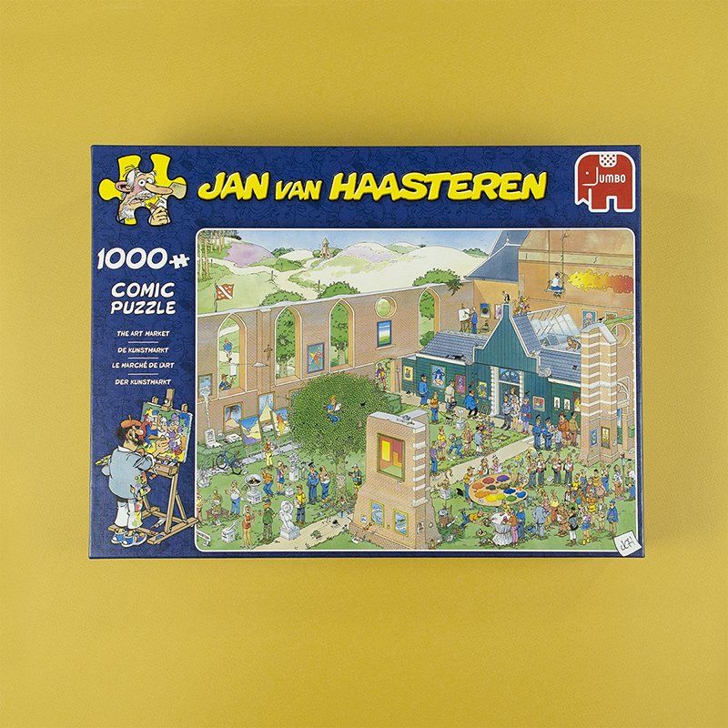 Jan van Haasteren The Art Market 1000 pieces