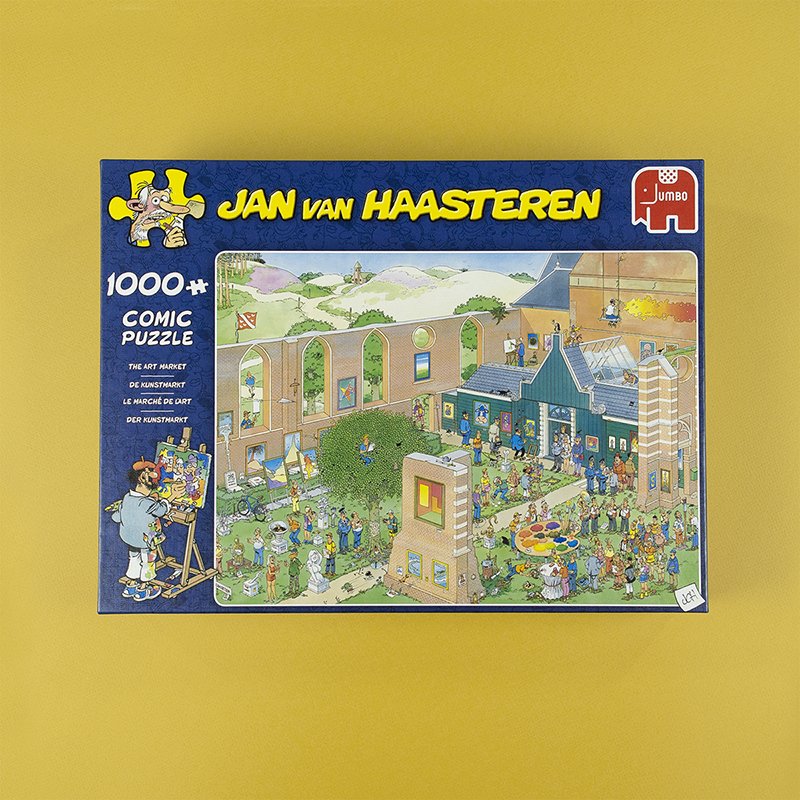 Jumbo Jan van Haasteren Der Kunstmarkt 1000 Teile Puzzle (20022 )
