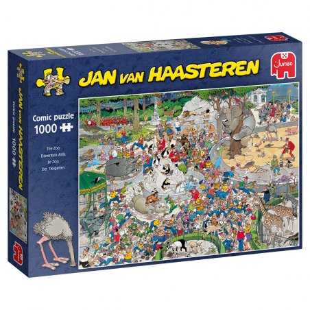 Jan van Haasteren At the Zoo 1000 pcs Jigsaw puzzle 1000 pc(s) Comics