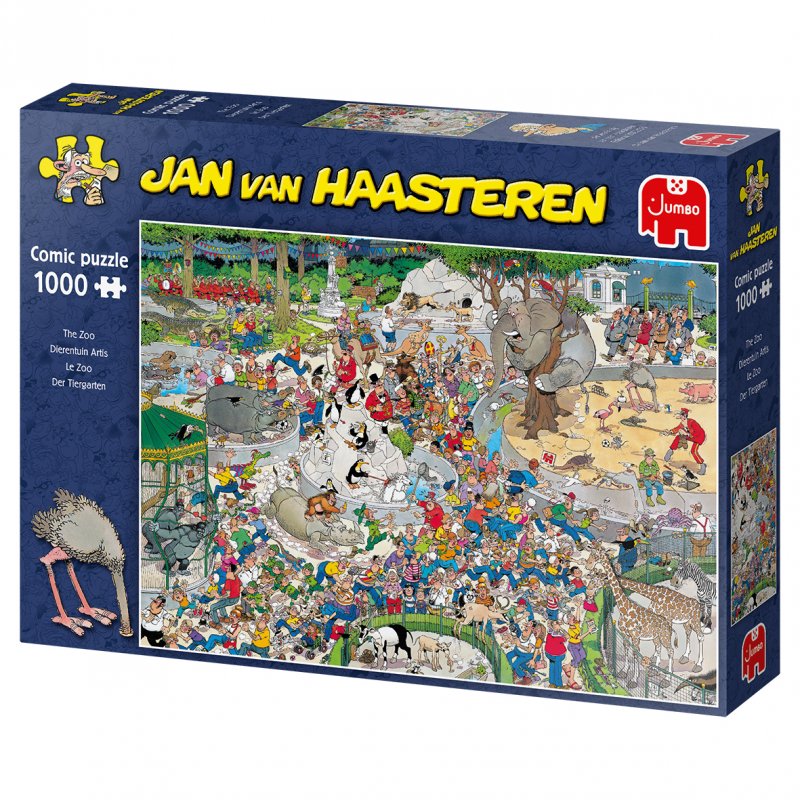 Jan van Haasteren At the Zoo 1000 pcs Jigsaw puzzle 1000 pc(s) Comics