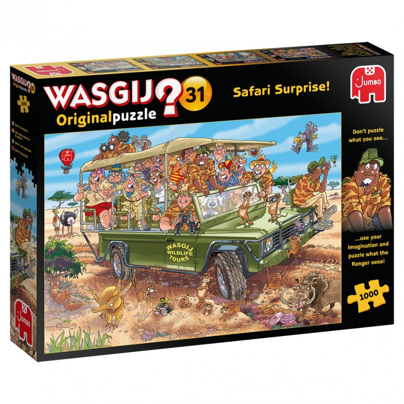 Wasgij 1000 - Original 31 - Safari Surprise