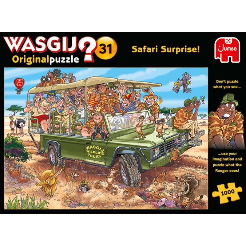 Wasgij 1000 - Original 31 - Safari Surprise