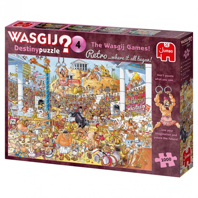 Wasgij 1000 - Retro Destiny 4