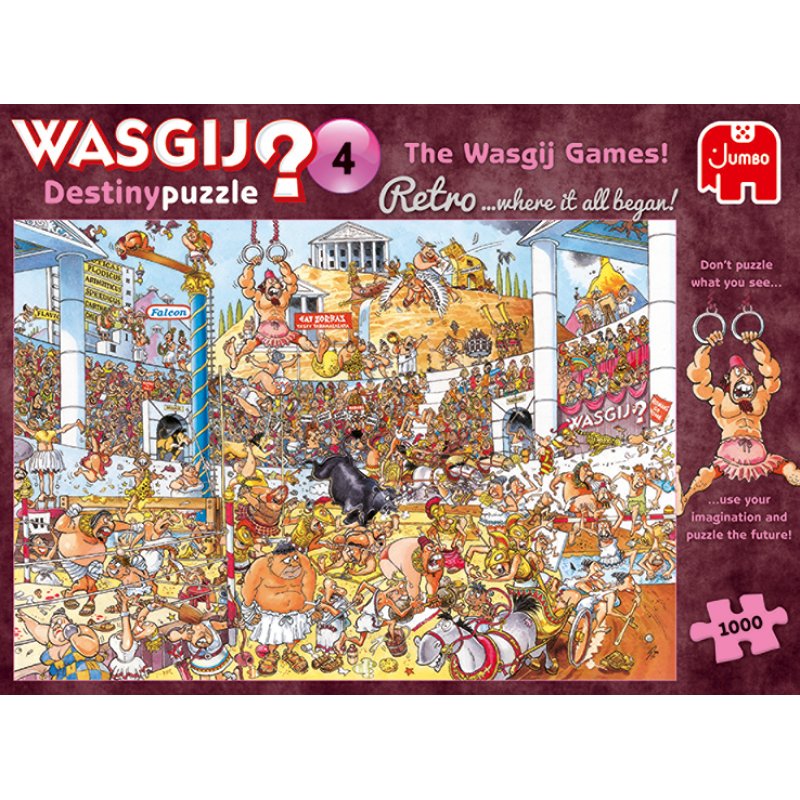 Wasgij Retro Destiny 4 1000 pieces