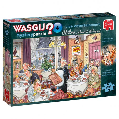 Wasgij Retro Mystery 4 1000 pieces