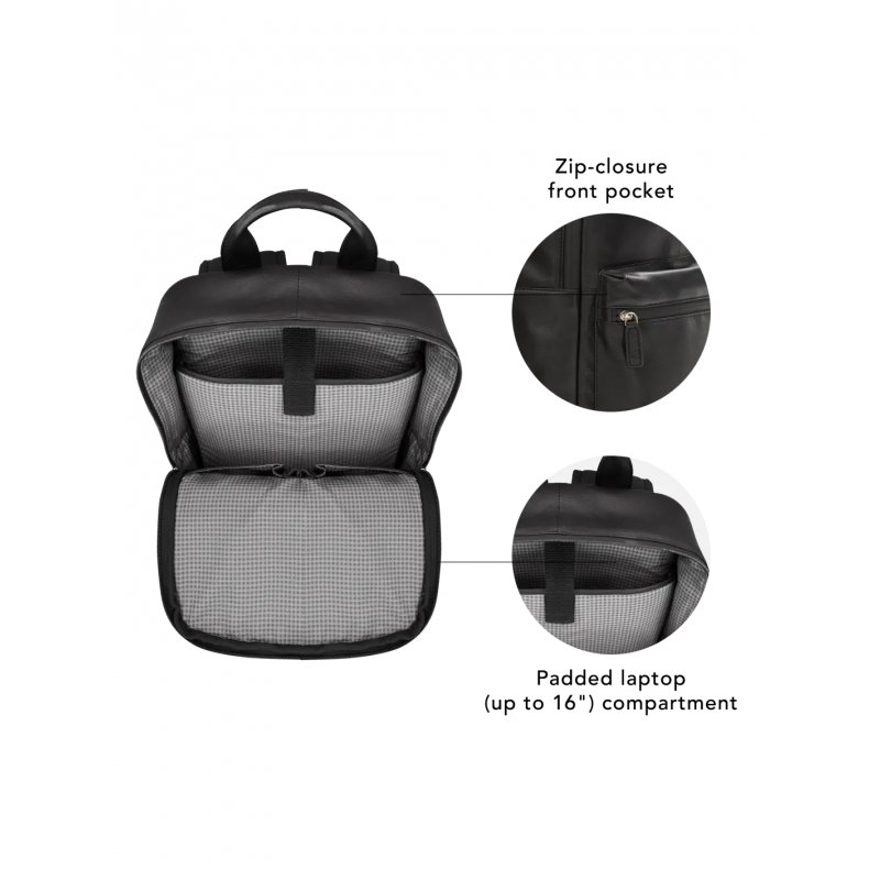 Dbramante1928 - Fredensborg Backpack - Black