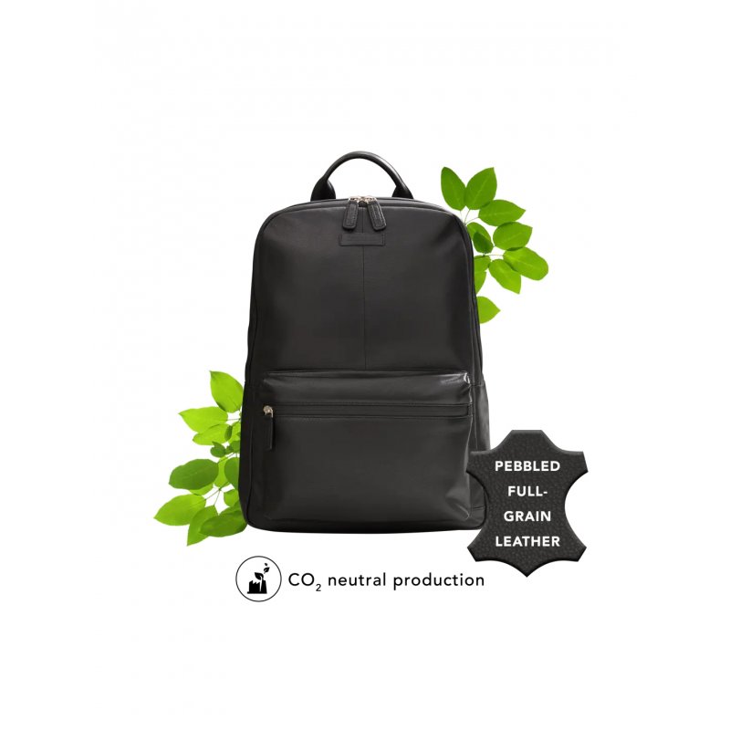 dbramante1928 Fredensborg backpack Casual backpack Black Leather