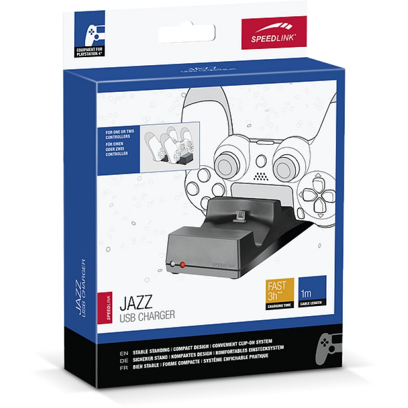 SPEEDLINK JAZZ Gaming controls Black USB Indoor