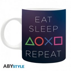 PLAYSTATION - Mug - 300 ml - Eat Sleep Repeat