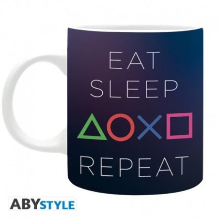 PLAYSTATION - Mug - 300 ml - Eat Sleep Repeat