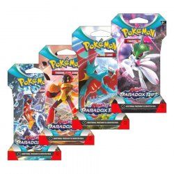 Pokémon JCC - Écarlate et Violet - Pack de Booster Blister Faille Paradoxe (1 Booster aléatoire)