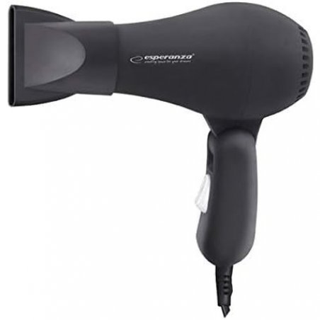 Sèche-Cheveux Esperanza Aurora EBH003K (Noir)