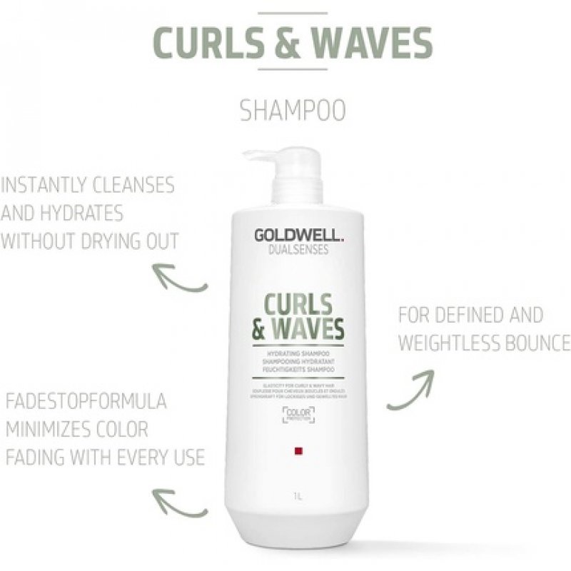 Hydrating Shampoo 1000ml - Curls &amp Waves