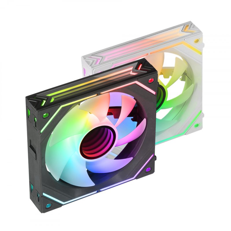 Ventilateur boitier Mars Gaming MF-Linkfinity RGB 12cm (Noir)