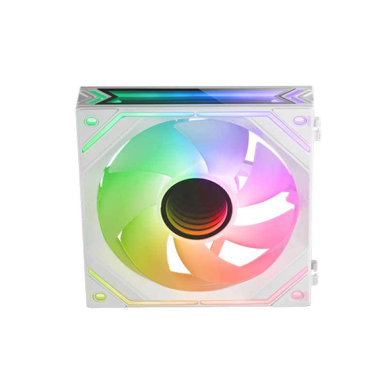 Ventilateur boitier Mars Gaming MF-Linkfinity RGB 12cm (Blanc)