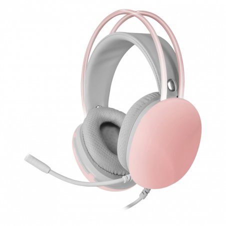 Mars Gaming MHGLOWP écouteur/casque Avec fil Arceau Jouer USB Type-A Rose