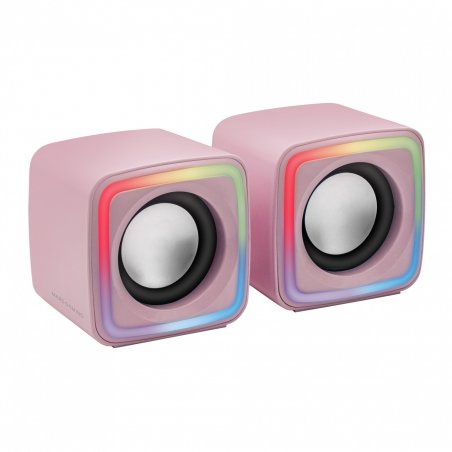 Enceintes Mars Gaming MSCube RGB (Noir)