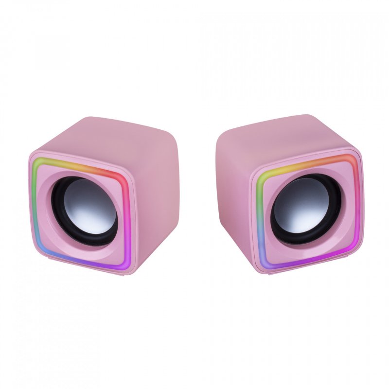 Enceintes Mars Gaming MSCube RGB (Noir)