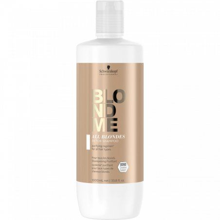 Schwarzkopf BLONDME All Blondes Detox 1000 ml Shampoo Professional Unisex