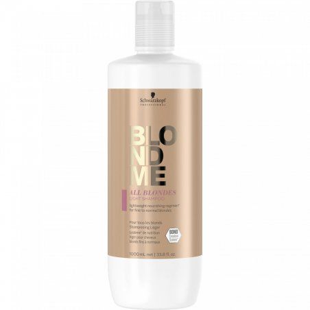 Schwarzkopf BLONDME All Blondes Light 1000 ml Shampoo Professional Unisex