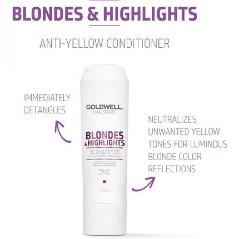 Anti-Yellow Conditioner 200ml - Blondes &amp Highlights