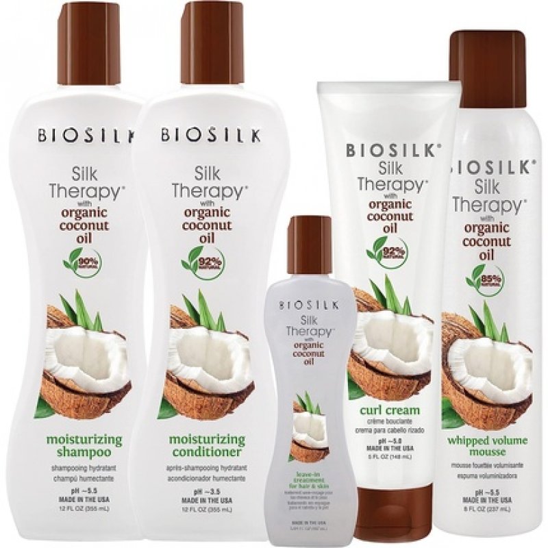 Biosilk Silk Therapy With Coconut Oil Leave In Treatment 167ml