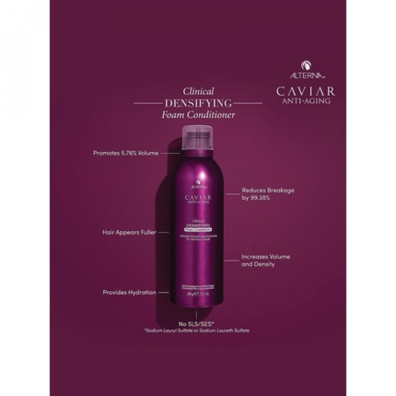 CAVIAR ANTIAGING DENSIFYING FOAM CONDITIONER 240G