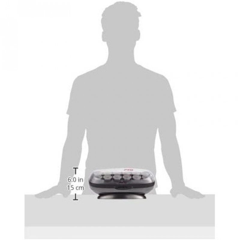 Set Rulos Calientes Ceramik 12 Unidades Jumbo 38 mm.