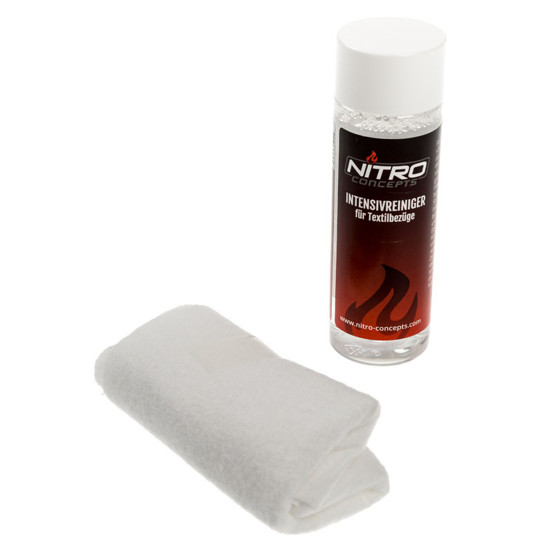 Nitro Concepts compatible Textilreiniger inkl. Reinigungstuch - 100ml