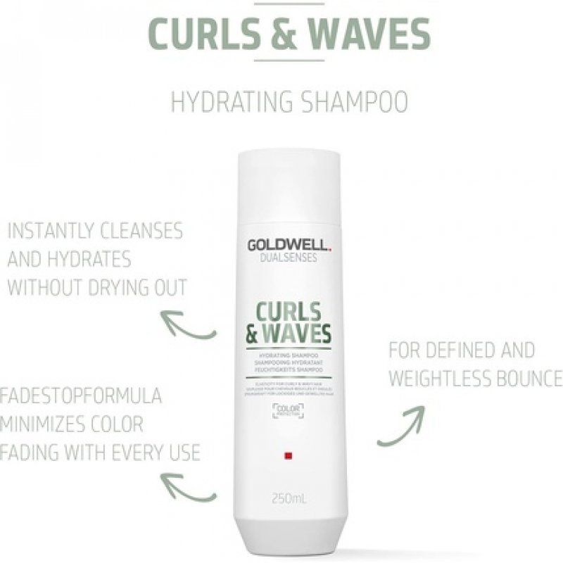Hydrating Shampoo 250ml - Curls &amp Waves