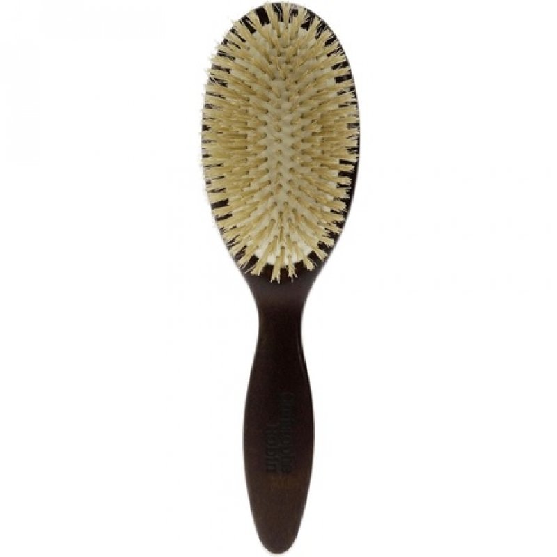 Brosse Démêlante 100% Poils De Sanglier Naturels Et Bois